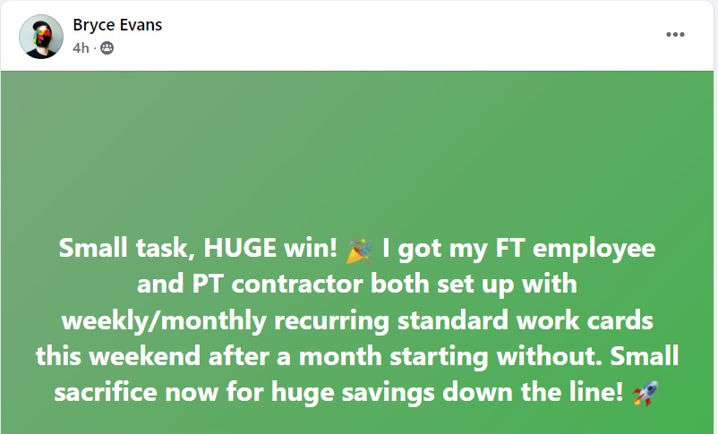 Client win: Bryce Evans